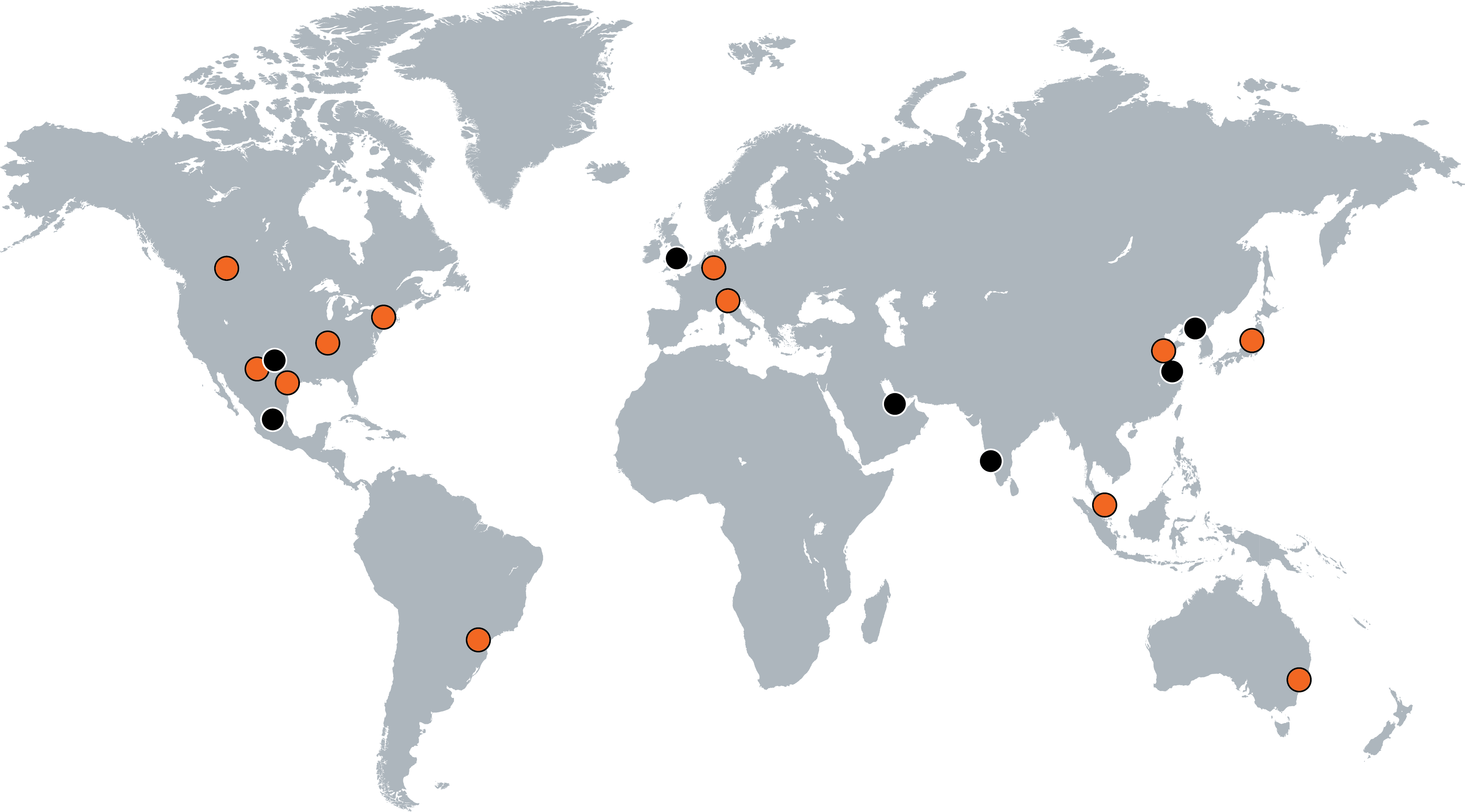 Zeeco Location Map 2022 - Manufacturing (1)